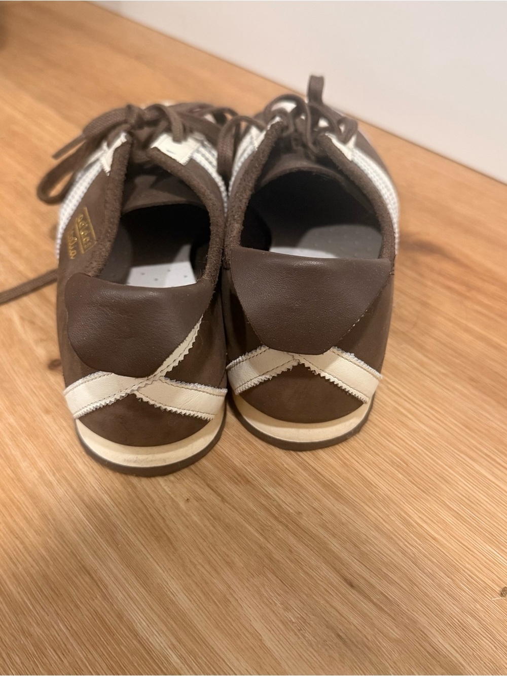 adidas Italia 60S Brown and White Low-Top Sneakers - Picture 2 of 5